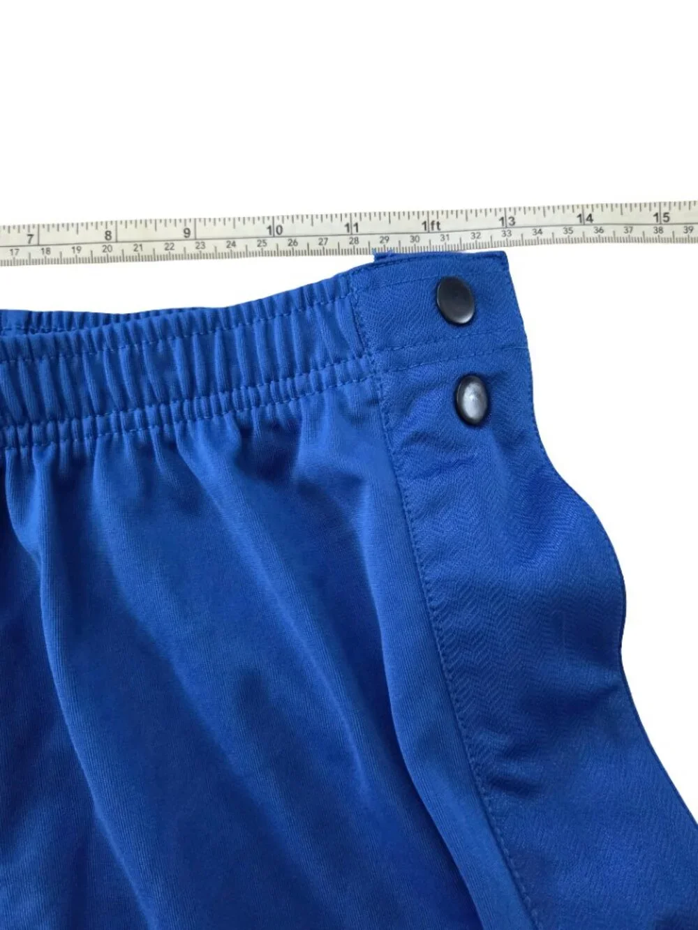Nike Youth Large Snap Away Basketball Warm Up Pants Blue Athletic Track Joggers
